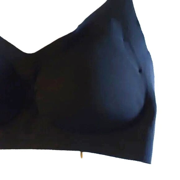 Coobie Wireless Comfort Convertible Racerback Bra Solid Black Size Medium - Picture 3 of 16